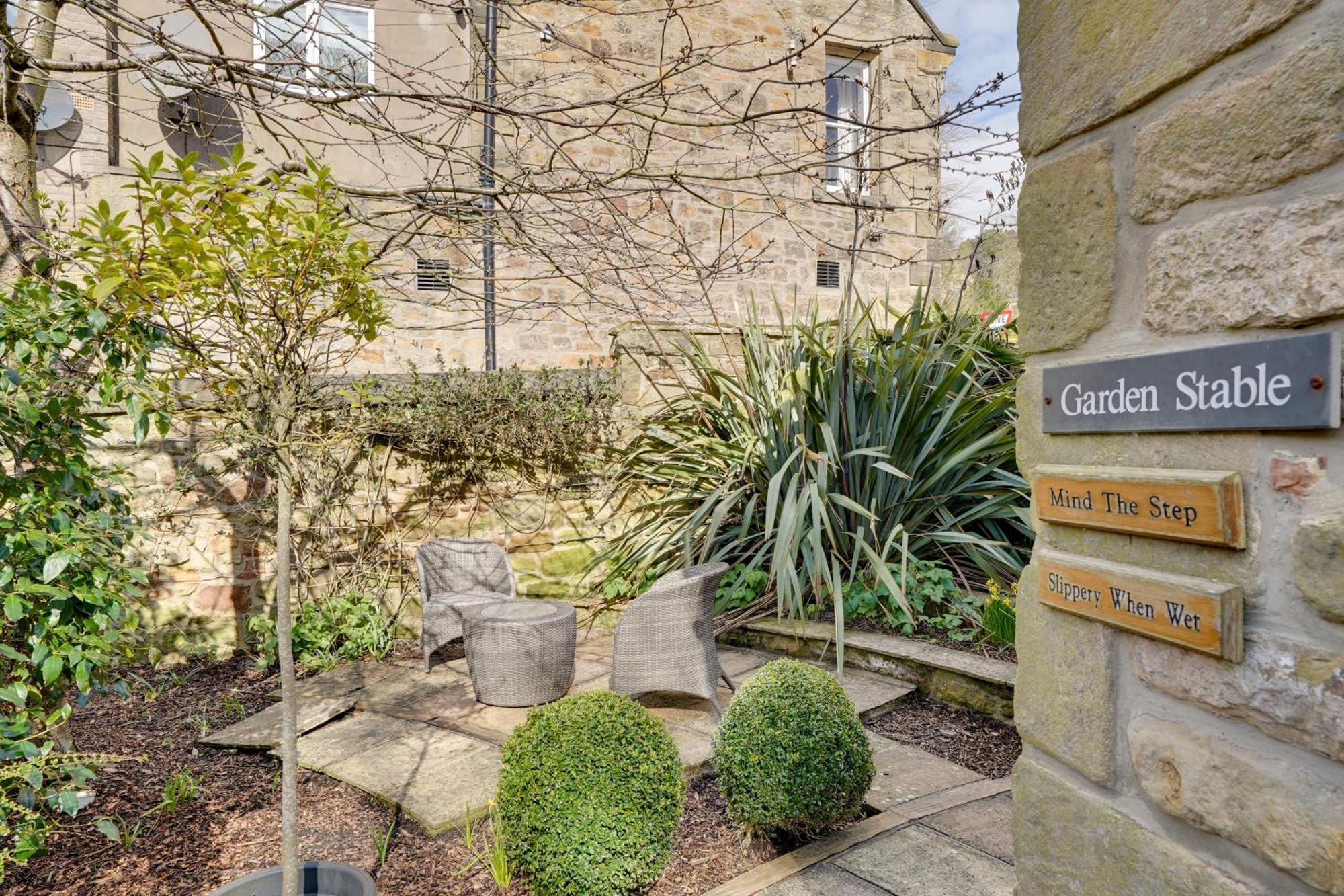 Garden Stable At Hallsteads: Luxury Stone Cottage, With Parking Alnmouth Eksteriør bilde