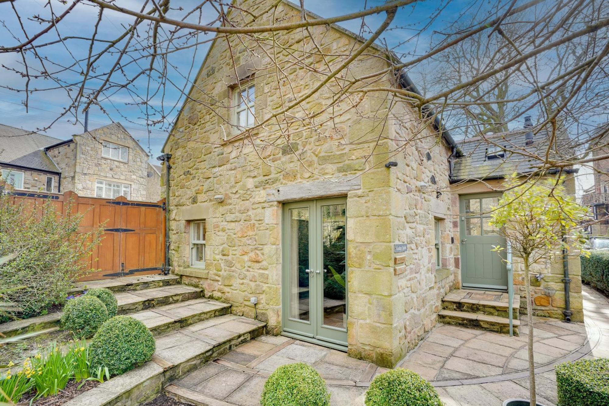 Garden Stable At Hallsteads: Luxury Stone Cottage, With Parking Alnmouth Eksteriør bilde